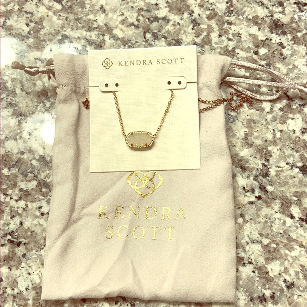 Kendra Scott Elisa Necklace drusy